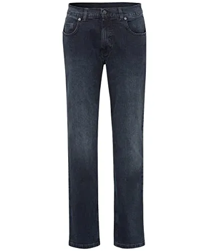 Pioneer Stretch Jeans 11441.6322.6802 - Ron Blue/Black Used - Langlebige Stretch Jeans aus robustem 10 oz Stoff, ideal für jeden Anlass. Regular Fit sorgt für angenehmen Tragekomfort und perfekten Sitz. Fußweite (bei W32) ca. 40 cm.