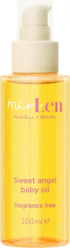 minLen Pflege BabysSweet Angel Baby Oil 100 ml - Sanftes Babyöl für die zarte Haut Ihres Babys, pflegt und schützt, ideal für die tägliche Babypflege.