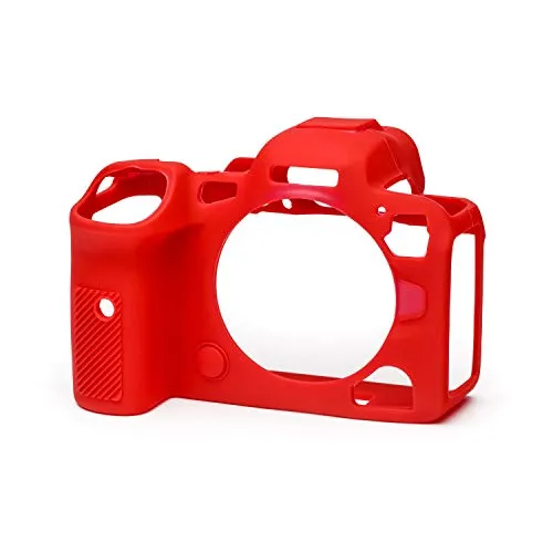 easyCover - Silikon Kameratasche - Schutz für Ihre Kamera - Canon R5/R6/R6 II/R6 III - Rot