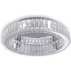 TOOLIGHT Kristalllampe Decke App1744-C 50Cm Chrome - Silber