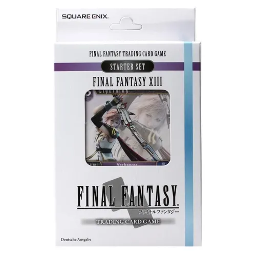 Square Enix Sammelkarte Final Fantasy XIII Starter TCG - Eis & Blitz (NEU & OVP)