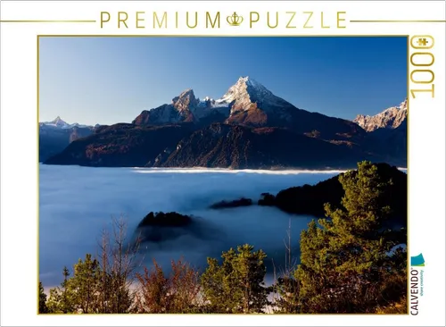 CALVENDO Puzzle CALVENDO Puzzle Watzmann 1000 Teile Lege-Größe 64 x 48 cm Foto-Puzzle Bild von Andreas Vonzin, 1000 Puzzleteile