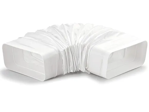 Naber 404.3.042 Compair F-RBFLEX 1 - Flexibler Adapter für Abluftsysteme, ermöglicht einfache Umlenkungen bis 180°. Ideal für individuelle Installationen mit einer Länge von 250-550 mm.