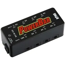 Kong PowerBar 8-fach Kompakt-Netzteil für Gitarre/Bass - Vielseitiges 8-fach Schaltnetzteil, ideal für Musiker. Kompakt und leistungsstark, sorgt für zuverlässige Stromversorgung Ihrer Instrumente.
