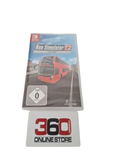 Bus Simulator: City Ride - Realistisches Busfahren auf Nintendo Switch - Spiele für Nintendo Switch: Steuere 10 lizenzierte Busse in einer offenen, realistischen Stadt und erlebe spannende Fahrereignisse und einen Sandbox-Modus.