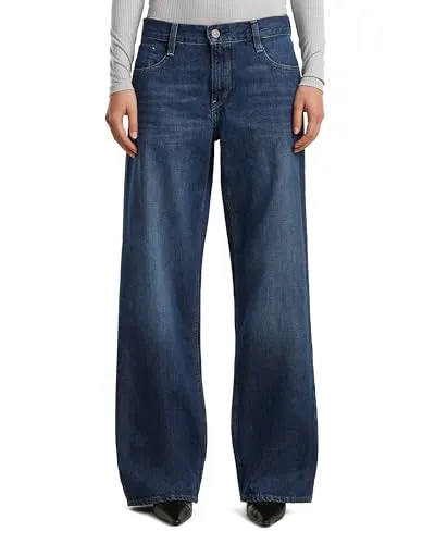 G-STAR Women's Judee Loose Low Waist Jeans - Stylische Jeans in Worn in Indigo Veil, 5 Taschen für viel Stauraum und aus komfortablem Material für einen originellen Look.