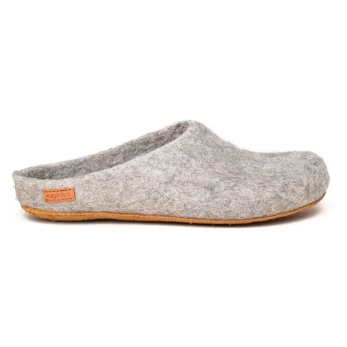 Magicfelt Filzhausschuh AR 728 Rare Wools - Hochwertige Pantoffeln für Damen & Herren | Anatomisch geformtes Fußbett | Rutschfeste Ledersohle - Hochwertige Pantoffeln aus 100% Merinowolle, perfekt für Komfort und Wärme. Anatomisch geformtes Fußbett und rutschfeste Ledersohle sorgen für sicheren Halt. Nachhaltig in Österreich produziert.