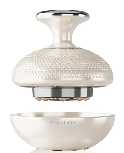 Beautifly B-Lumix Body Cellulite Massagegerät - 24 Karat goldbeschichtet, multipolare RF-Massagewellen für Anti-Aging und Körperkonturierung