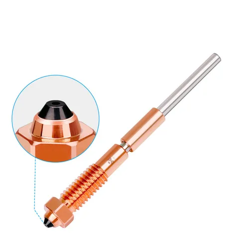 Mingda MD-400D Hochleistungs-Düse aus gehärtetem Stahl - Hochwertige Düse aus Werkzeugstahl für präzisen 3D-Druck von abrasiven Materialien. Hohe Haltbarkeit und einfache Kompatibilität mit MINGDA-Druckern.