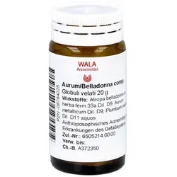 Aurum/belladonna compositus Globuli