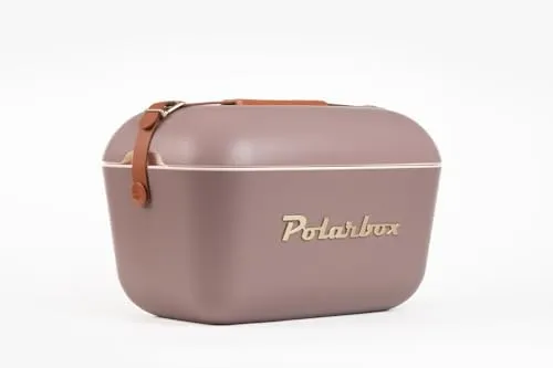 Kreher Polar Kühlbox 20L im Retro Vintage Design - Kühltaschen & -boxen: Stylische, leichte Kühlbox mit starker Kühlleistung und abnehmbarem Schulterriemen, ideal für Picknicks und Reisen. Erhältlich in vielen trendigen Farben!