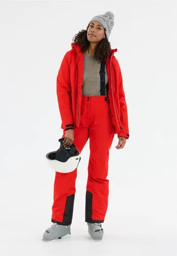 Whistler Yarra W Functional Ski Pants W-pro 15000 – Damen Skihose in True Red - Die Whistler Yarra W Functional Ski Pants W-pro 15000 kombiniert skandinavisches Design mit Funktionalität. Sie ist wind- und wasserdicht, atmungsaktiv und ideal für Skifahren sowie den Alltag. Ein bequemer Dehnbund sorgt für perfekten Sitz.