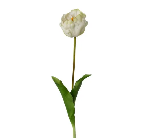 Künstliche Tulpe gefüllt ca. 58cm. Kunstblume "Real-Touch", Gasper, Höhe 58.00 cm