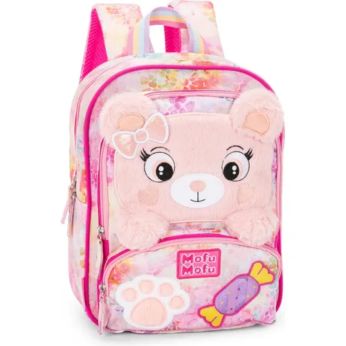 ORSO MOFUMOFU Kindergartenrucksack - Kleiner und leichter Rucksack für Kinder, perfekt für den Kindergarten mit fröhlichem Design und idealen Abmessungen von 23 x 30 x 10 cm.