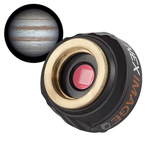 Celestron 93708 NexImage 10MP Farb-Imager für das Sonnensystem, Schwarz