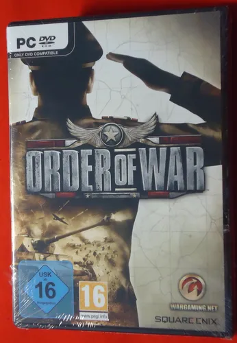 Order of War - PC DVD ROM / Steam - NEU - Strategie-Spiel von Square Enix, mit Mehrspieler- und Online-Modus für spannende Gefechte. USK ab 16 Jahren, ideal für Strategie-Fans!