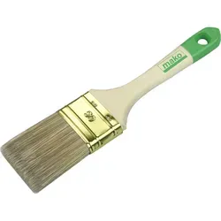 mako Lasur-Flachpinsel KOMFORT 60 mm, 6. Stärke, Holzgriff