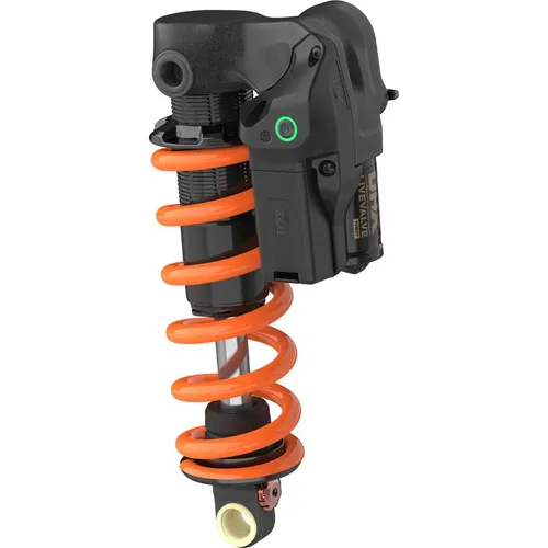 FOX DHX Live Valve Neo Factory Trunnion 205mm x 62,5mm - Dämpfer mit fortschrittlicher Live Valve Technologie für optimale Anpassung an das Terrain und verbesserte Fahrperformance.