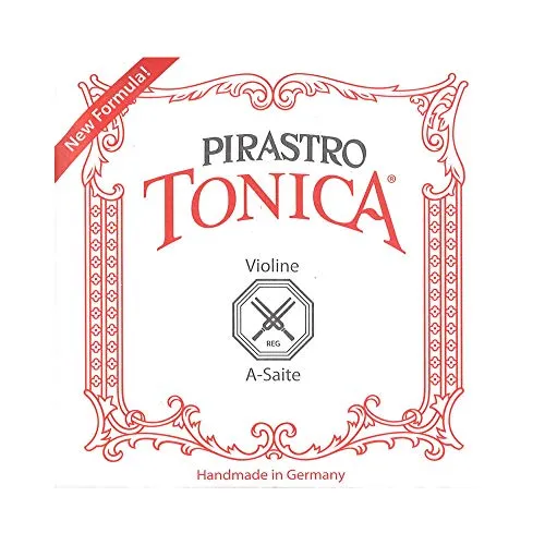 Pirastro Tonica 412221 Einzelsaite aus Aluminium für Geige, A-Saite, medium, Größe 4/4