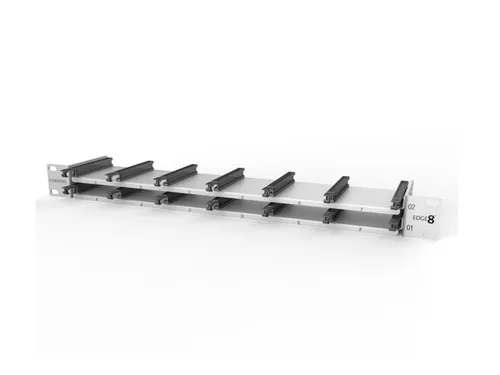 Corning EDGE8 Verteilfeld Gehäuse EDGE8-01U-EMOD LWL - Praktisches Verteilfeld für bis zu 12 EDGE8 Module, ideal für den professionellen Einsatz. Kompakte Maße (432 mm x 445 mm x 107 mm) und einfacher 19 Zoll-Einbau.