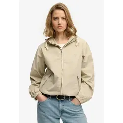 Superdry Parka HOODED WASHED TWILL JKT beige M