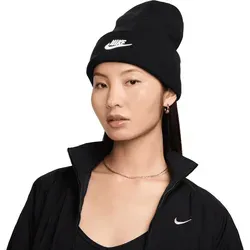 NIKE Herren Mütze Peak Futura Beanie - Caps - Klassische Beanie aus superweichem Strickmaterial, ideal für lässige Looks und warme Ohren.