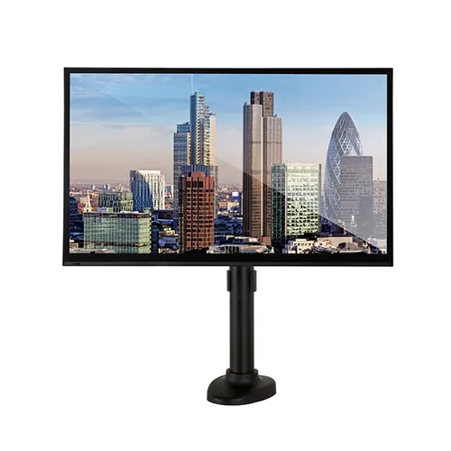 B-Tech BT7371/B Bildschirm-Träger für den Tisch 24" - Monitor-Halterung für den Tisch, bietet eine flexible Höhenverstellung für ergonomisches Arbeiten und Platzersparnis auf dem Schreibtisch.