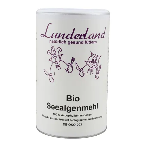 Lunderland Bio-Seealgenmehl | 800g für Hunde und Katzen