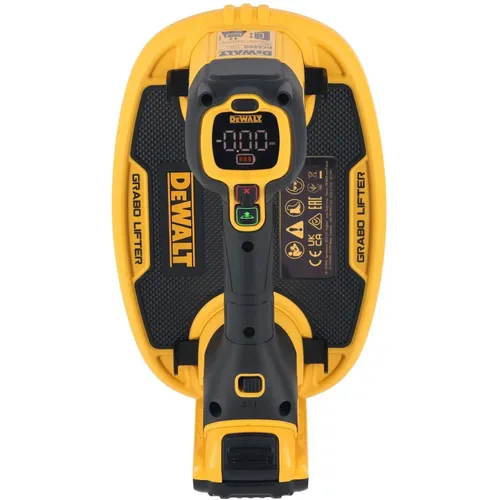 Dewalt 18V GRABO Vacuum Lifter Kit DCE590D1T-QW - Multifunktionswerkzeuge mit kabellosem 18V Akku für starke Vakuumierkraft und sicheren Transport von schweren Lasten.