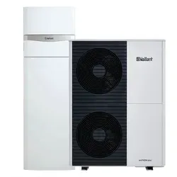 VAILLANT aroTHERM plus Wärmepumpenset mit uniTOWER plus 190 l - Luft-Wasser-Wärmepumpe mit 12,2 kW Leistung und 190 l Speicher, ideal für Neubauten und sorgt für einen sehr leisen Betrieb.