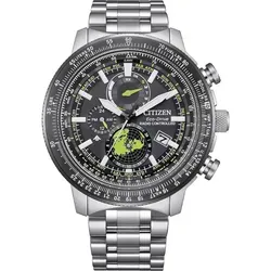 CITIZEN Funkuhr BY3006-53E Geo Trekk - Armbanduhren für Herren, präzise Funktechnologie und robustes Design für Abenteuer und Alltag.