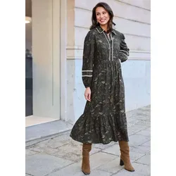 Alba Moda Midikleid Kleid schwarz 46