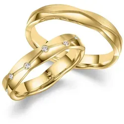 MARRYA Partnerring Titan Ringe Trauringe Eheringe Partnerringe goldfarben 70