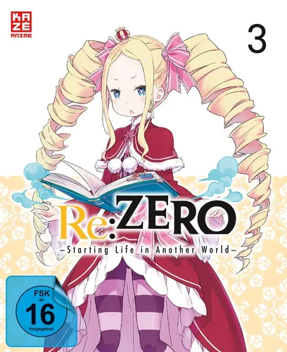 Re:ZERO - Starting Life in Another World Vol. 3 - Anime-Film mit packender Story und faszinierenden Charakteren, ideal für Fans von Fantasy und Abenteuer.