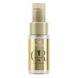 Wella Professionals Oil Reflection Haaröl 30ml - Professionelles Haaröl für alle Haartypen: Wella Professionals Oil Reflection 30ml sorgt für Geschmeidigkeit und Glanz. Mit Avocado- und Macadamia-Nussöl angereichert, spendet es Feuchtigkeit und verbessert die Haarstruktur.