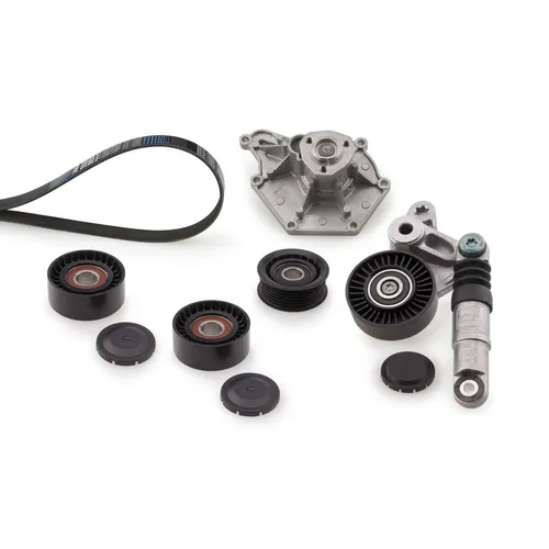 Gates Wasserpumpe + Keilrippenriemensatz Micro-V® KP66PK2500 - Autoteile, hochwertige Wasserpumpe mit passendem Keilrippenriemensatz für optimale Motorleistung und Langlebigkeit.
