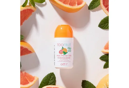 TOOFRUIT Tagescreme Mein Erster Deoroller Grapefruit-Minze
