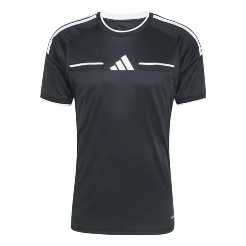 adidas Men's Referee 26 Jersey, Schwarz, Größe L - Hochwertiges Schiedsrichtertrikot von adidas, ideal für den Einsatz auf dem Platz. Atmungsaktiv und komfortabel für optimale Bewegungsfreiheit.