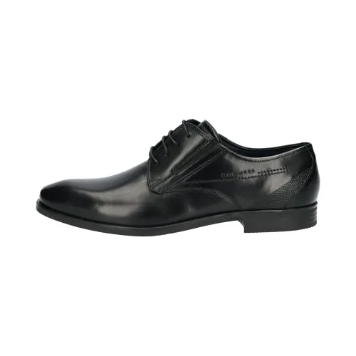 bugatti Herren Businessschuhe - Elegante Schnürer für den perfekten Auftritt - Herren-Schnürhalbschuhe in weit geschnittenem Design, ideal für Büro und festliche Anlässe, mit bequemen Schnürsenkeln für optimalen Halt.