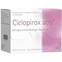 Ciclopirox acis 80mg/g