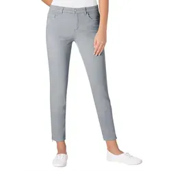 ascari Bequeme Jeans Jeans leicht vertieft grau|weiß 40