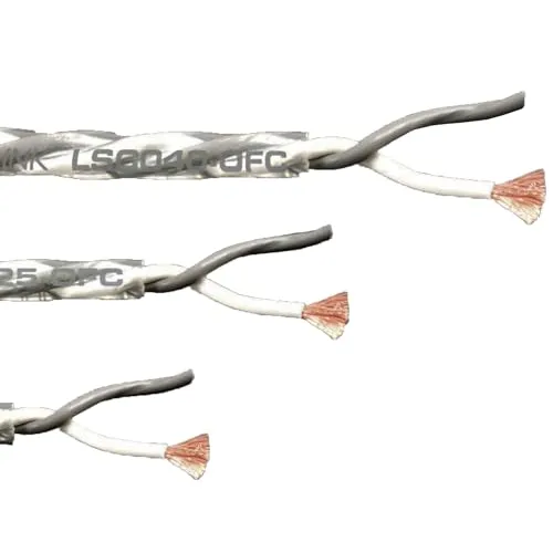 Lyndahl Rushlink Lautsprecherkabel OFC-Kupferkabel sauerstofffreies Kupfer, Hifi Audio Boxenkabel, Meterware in versch. Querschnitten 4 mm²