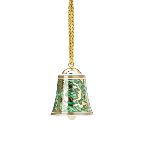 Versace - Campanella Porzellan Medusa Girlande Grün Weihnachten 2024