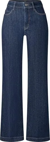 MAC Dream Wide Fashion Jeans 5439-90-0358L D683 W00 L30 - Robuste Jeans aus 10oz Denim für höchste Haltbarkeit. Kombiniert deutsche Größen mit Inch-Längen für perfekten Sitz und Tragekomfort.