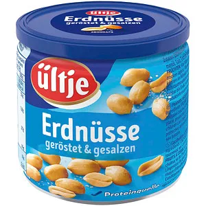 Ültje Erdnüsse geröstet und gesalzen 180g - Nüsse & Nussmischungen, perfekte Snack-Option, vegan und voller Geschmack für jeden Anlass.