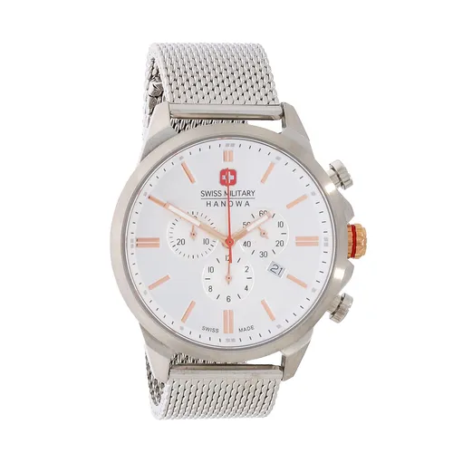 Swiss Military Hanowa Chrono Classic II Herrenuhr 06-3332.04.001.09 - Elegante Armbanduhr mit Chronograph und Saphirglas, wasserdicht bis 10 ATM. Perfekt für aktive Herren, die Wert auf Stil und Funktion legen.