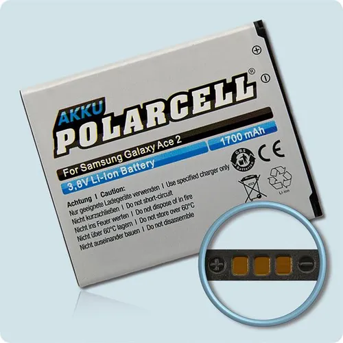 PolarCell Akku für EB425161LU EB-F1M7 - Samsung Galaxy S3 Mini Value Edition