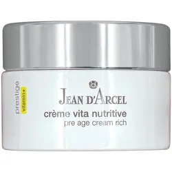 JEAN D'ARCEL PRESTIGE crème vita nutritive – 24h Feuchtigkeitscreme für trockene Haut - Tagespflege für trockene und normale Haut, mit Vitaminen C, A & E für straffere Haut und ein angenehmes Hautgefühl.