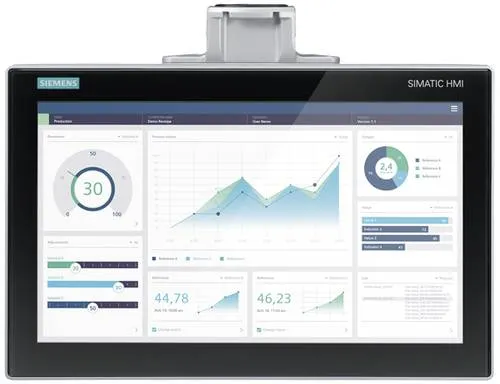 Siemens 6AV2128-3QB27-0AX0 SPS-Bedienpanel - Siemens HMI Bedienpanels mit 15,6" Widescreen-TFT-Display, IP65 Schutzart und innovativer Multitouch-Technologie für maximalen Bedienkomfort.