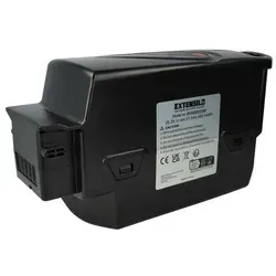 EXTENSILO Akku Ersatz für Panasonic NKY 374B2, NKY 335B2, NKY 336B2 für E-Bike (27,2 Ah, 26 V, Li-Ion) - Schwarz